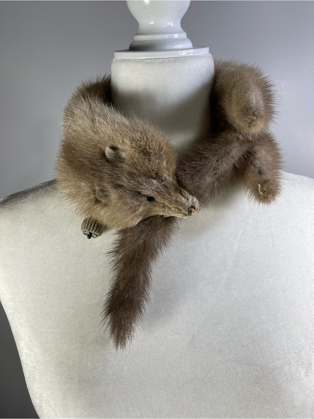 Vintage Real Fur Warp